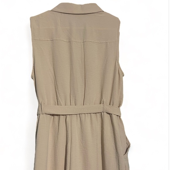 PIE IN THE SKY Casual Jumpsuit with Long and Wide Pants with Buttons for Women L - Picture 8 of 10